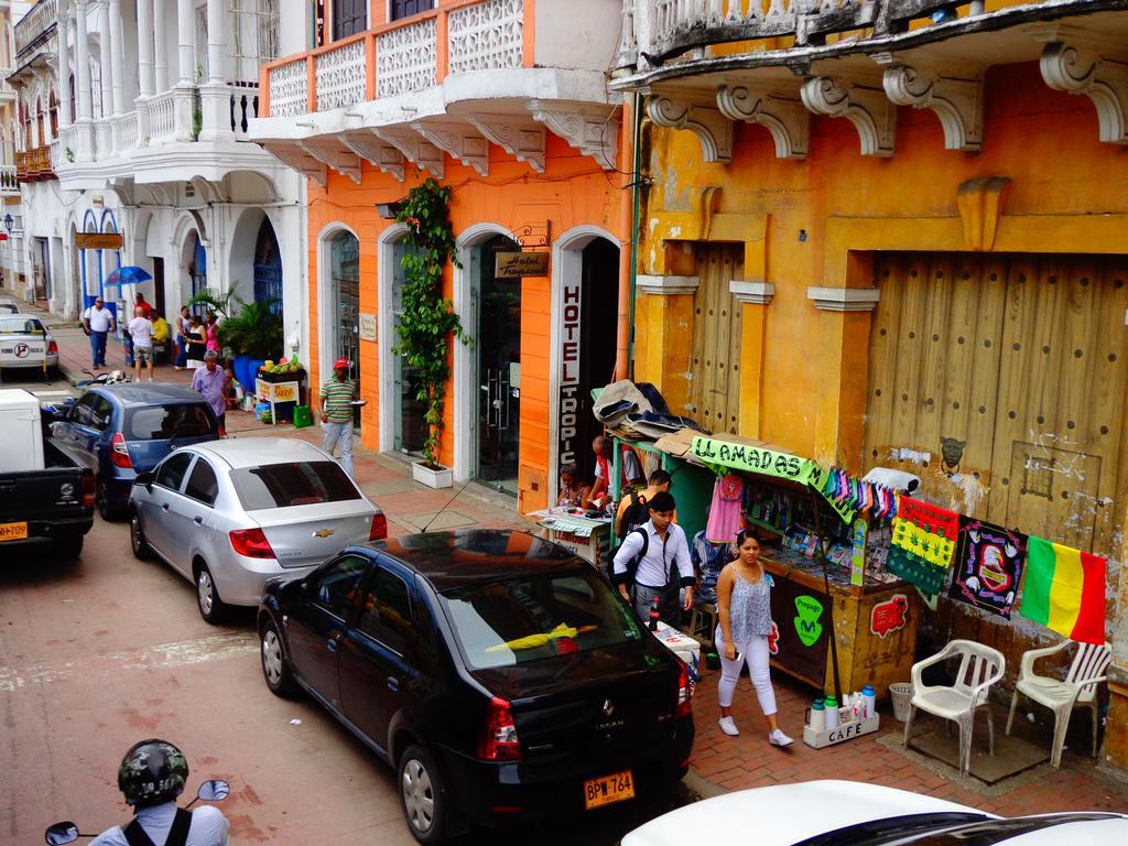 Bourbon St Hostal Boutique Cartagena Exterior foto
