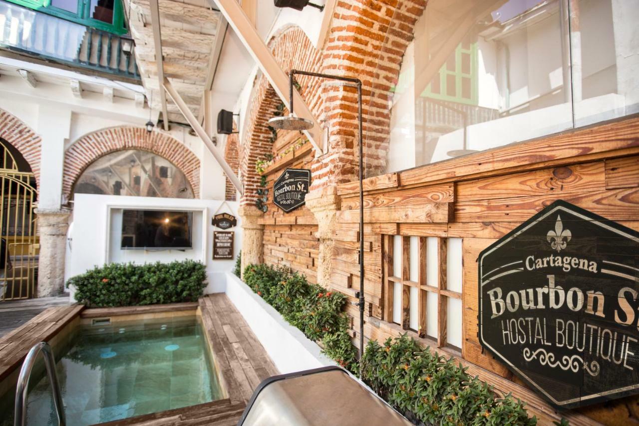 Bourbon St Hostal Boutique Cartagena Exterior foto